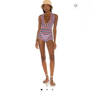 Lovers and Friends Swimsuit coverup romper!